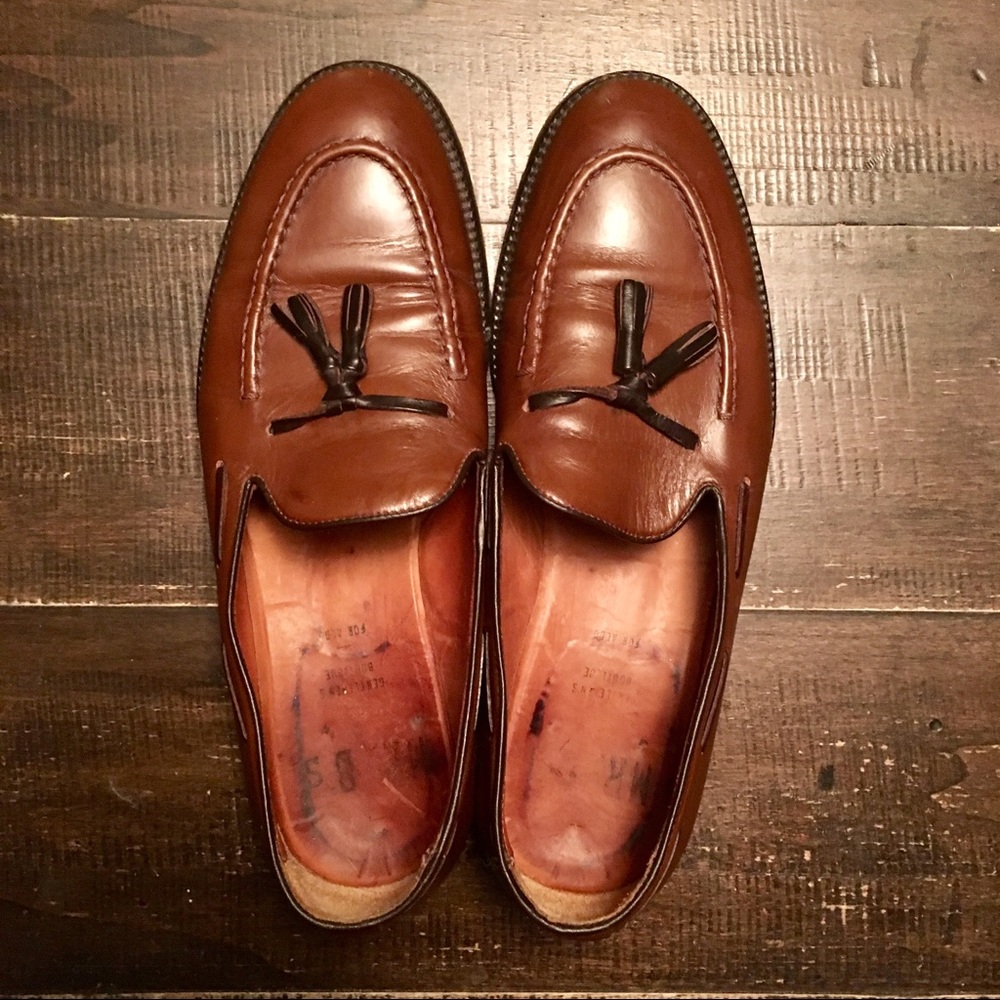 Mr. B’s by Aldo Caramel Tassel Loafers. Sz 10.5